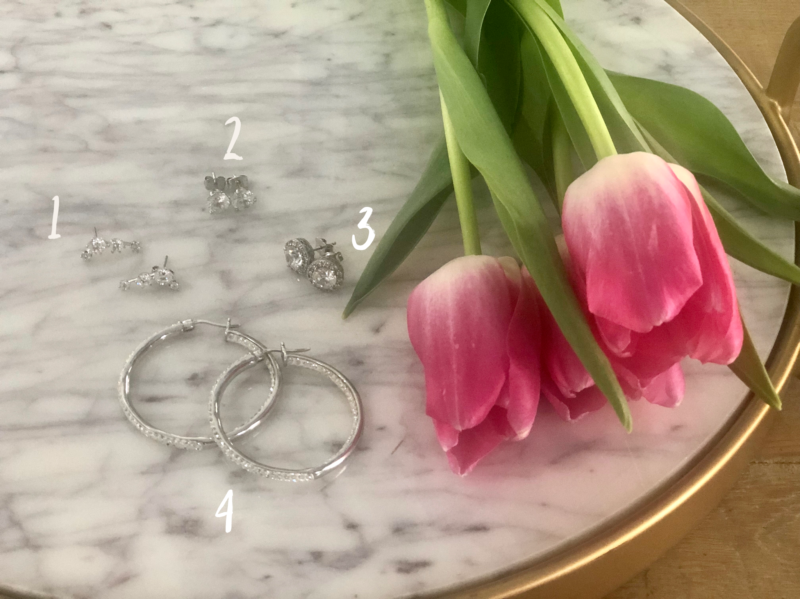 best earrings with flowers on a table 