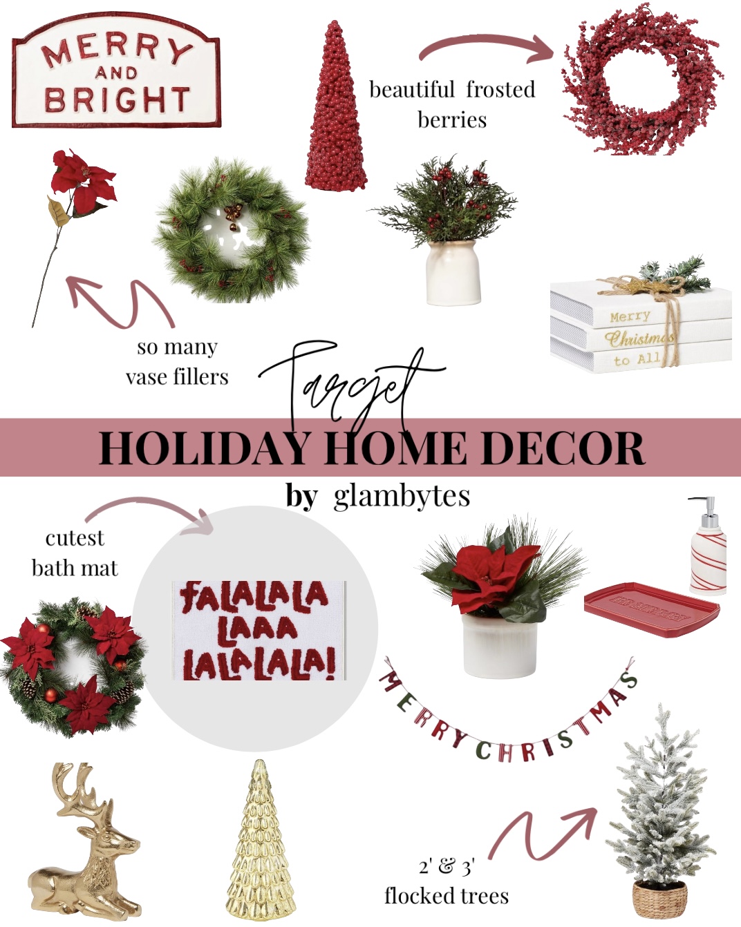 Holiday Decor finds | target holiday finds