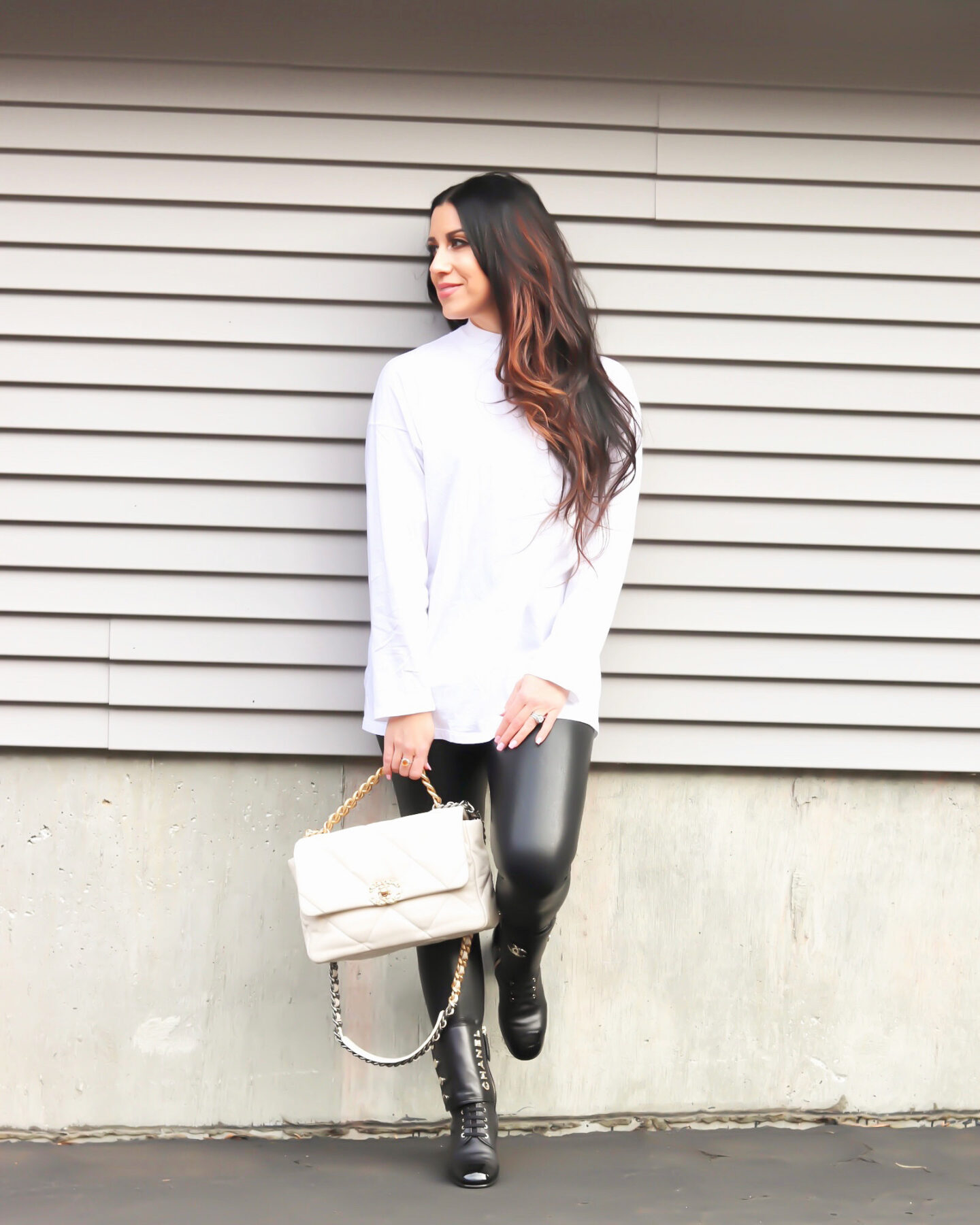 Winter Fashion Staples | Faux leather pants