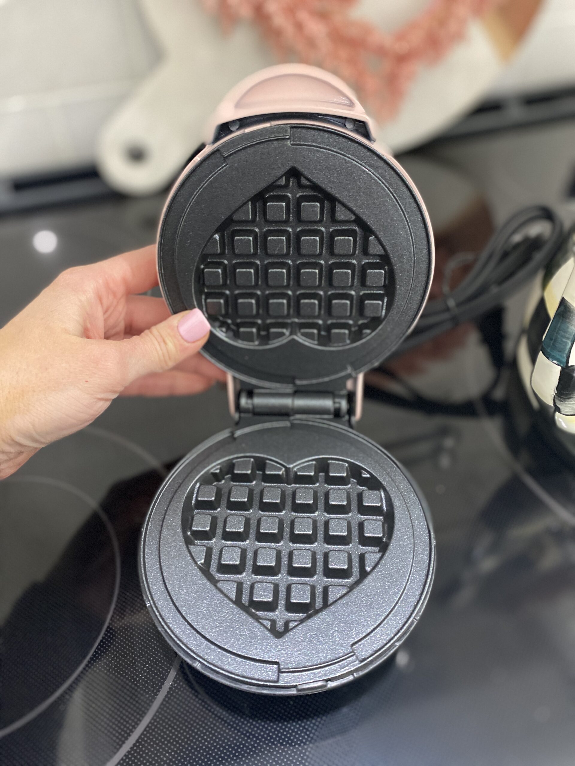 heart shaped waffle maker